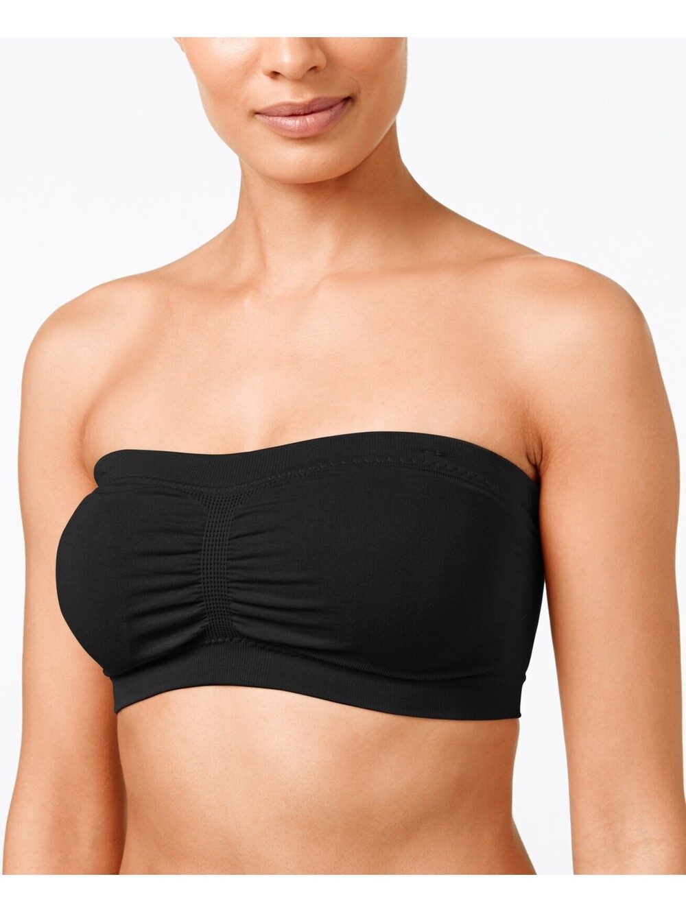 Fashion Forms Womens Stretch Bandeau Bra Size L